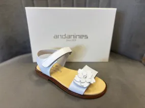Andanine White Leather Sandal 251514