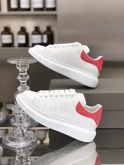 BELLECOM 2019Women's Small White mcqueen shoes Breathable Muffin Thick-soled Lace zapatos de mujer sapato feminino sneakers
