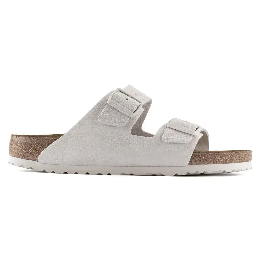 BIRKENSTOCK ARIZONA WHITE SUEDE