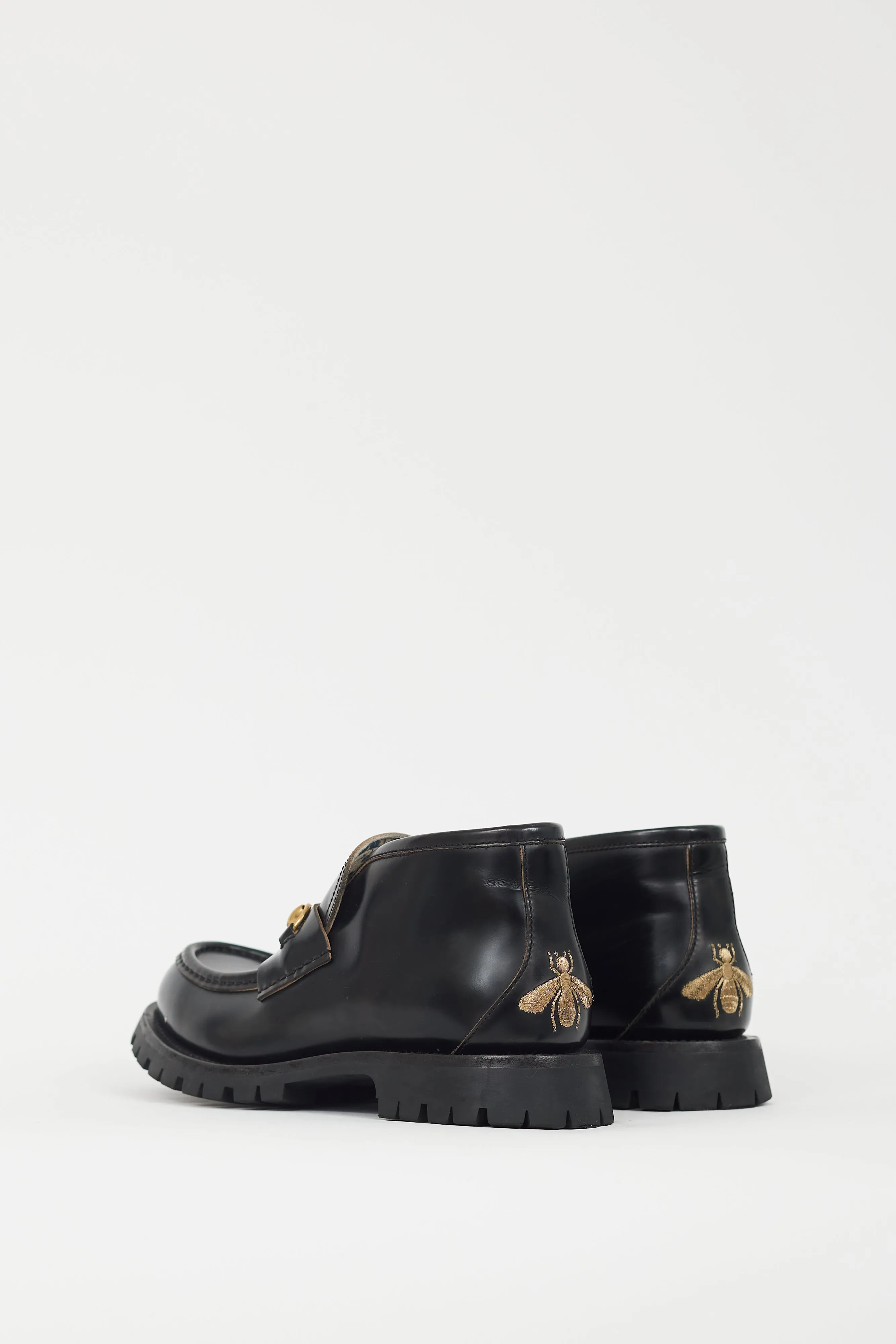 Black Leather Sylke Boot