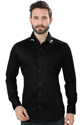 Black Pearl Cotton Shirt