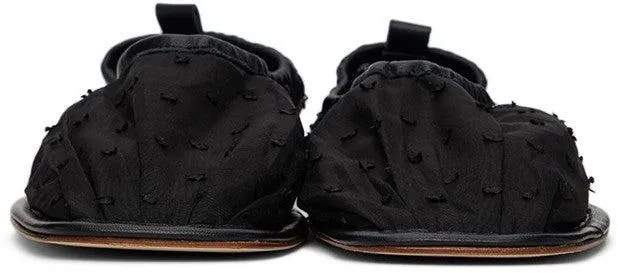 Cecilie Bahnsen Black Hereu Edition Hyacinth Flats