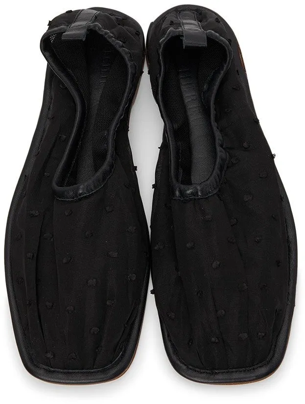 Cecilie Bahnsen Black Hereu Edition Hyacinth Flats
