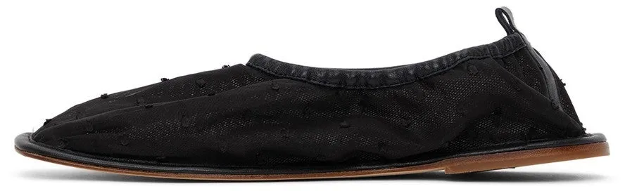 Cecilie Bahnsen Black Hereu Edition Hyacinth Flats