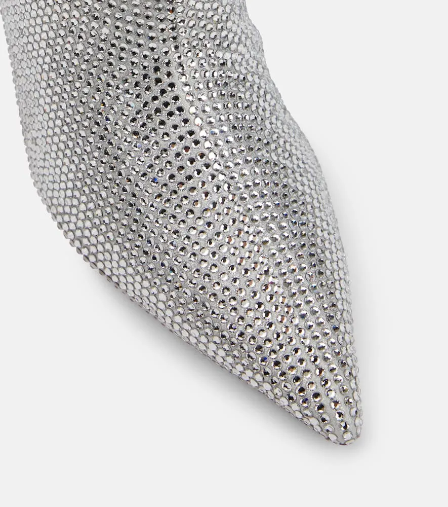Christian Louboutin Astrilarge Strass suede ankle boots