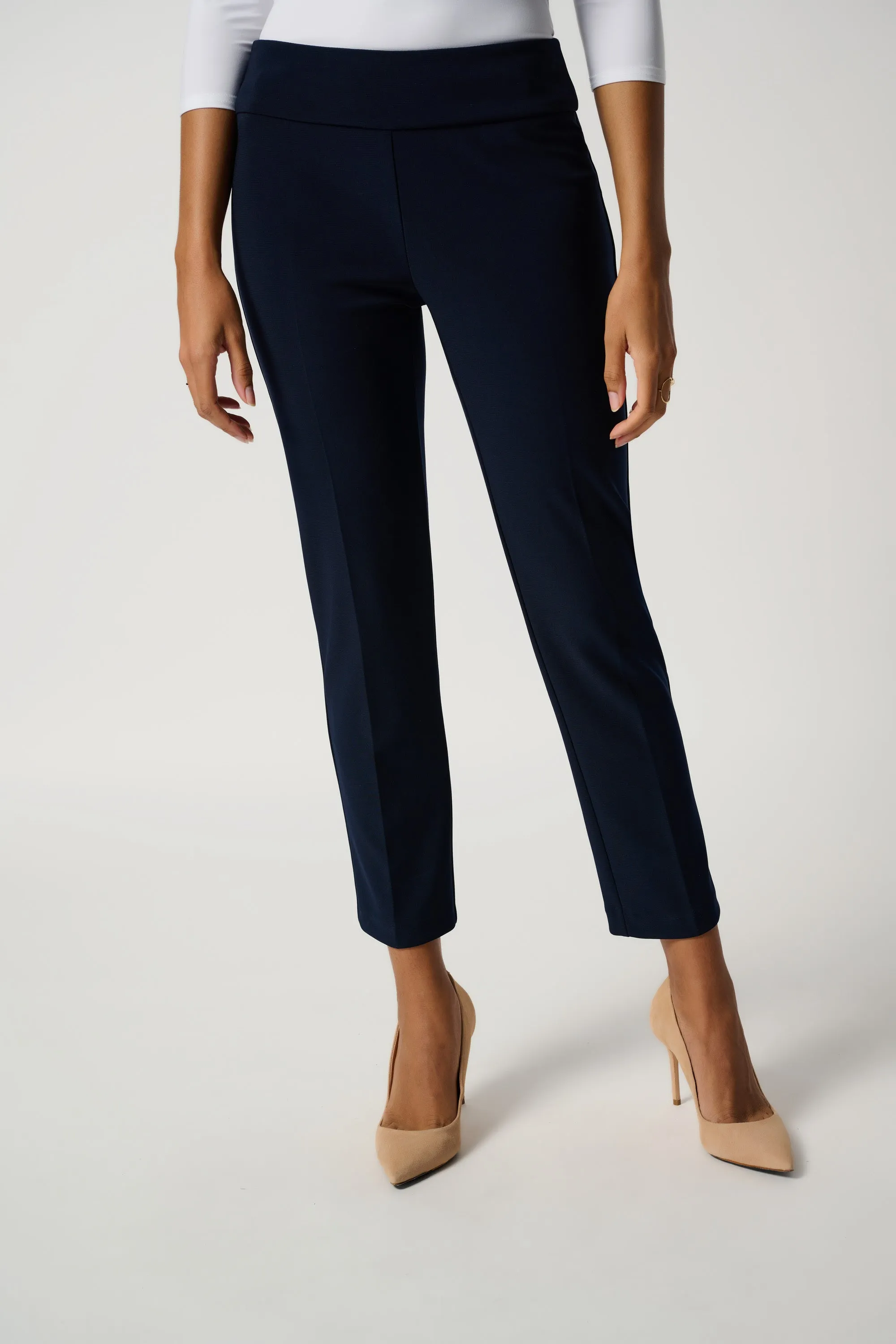 Joseph Ribkoff Classic Cropped Pant  181089  Midnight Blue*