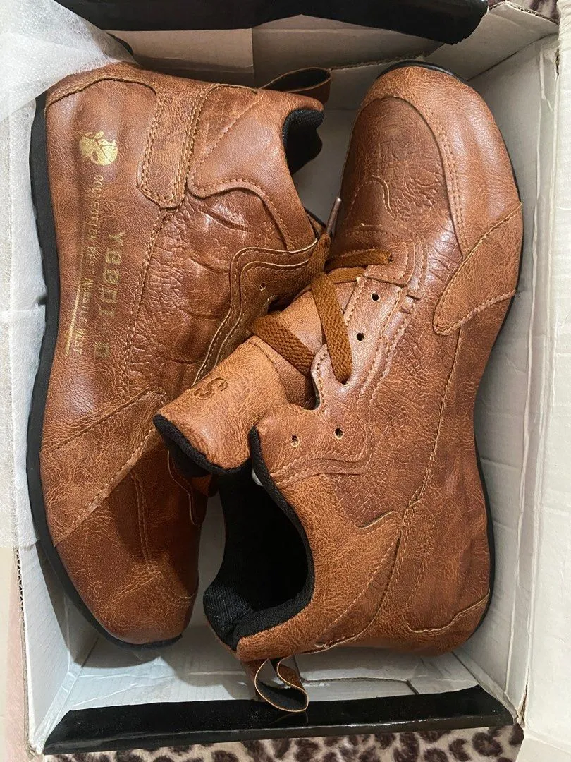 Mens Trendy Boots Comfy Non Slip Casual Lace Up Sneakers For Mens  S4619951