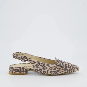 Paul Green - 6090 Leopard Sling Back