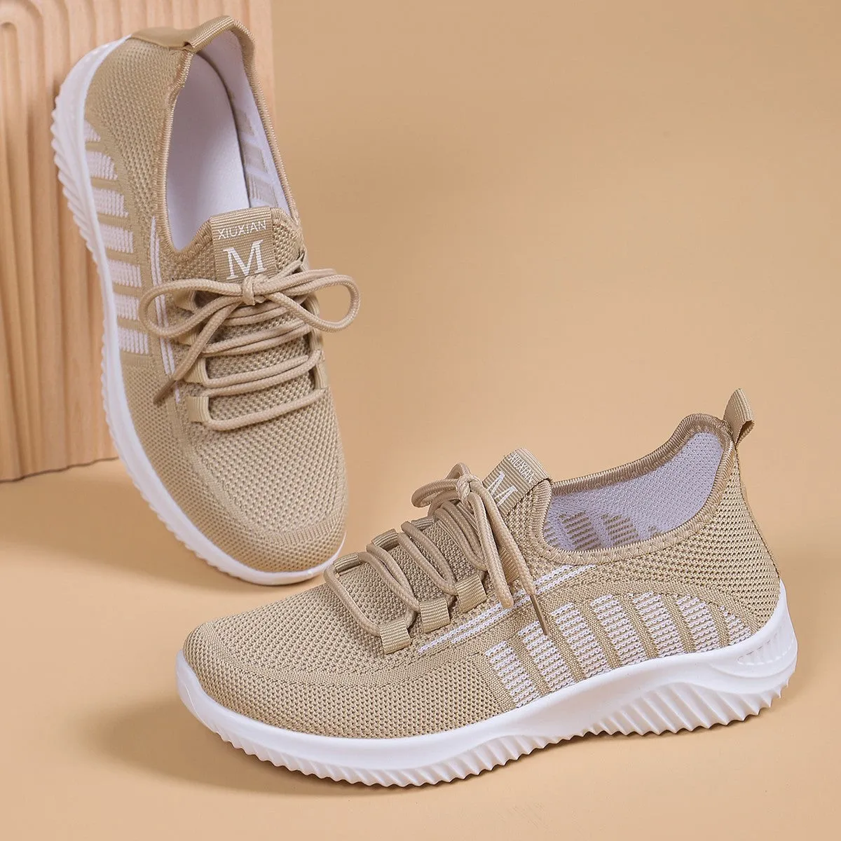 Round Toe Flats Athletic