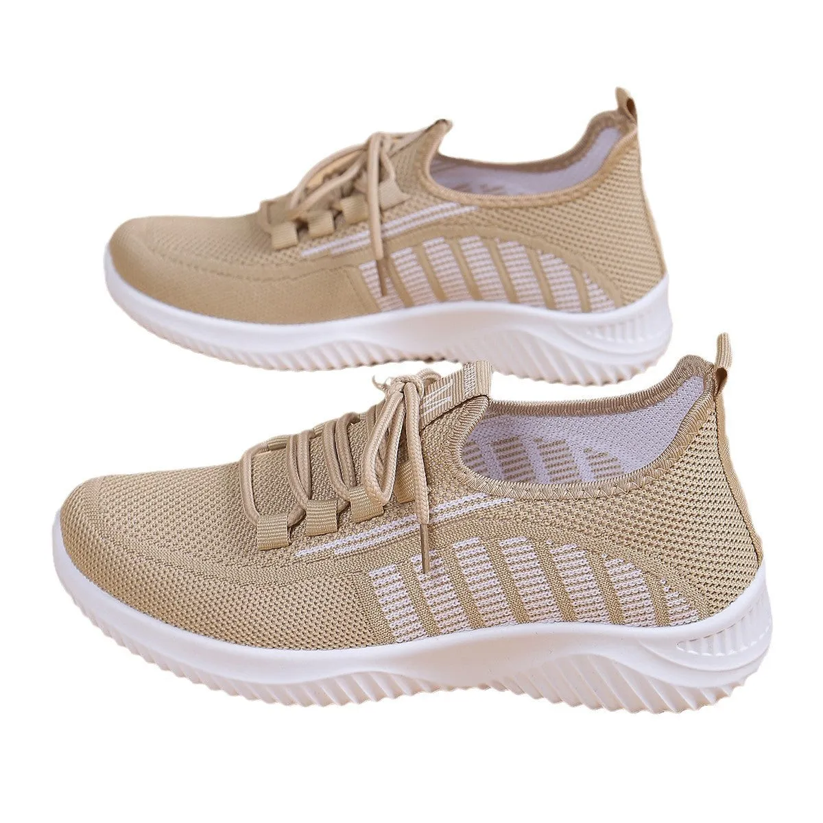 Round Toe Flats Athletic