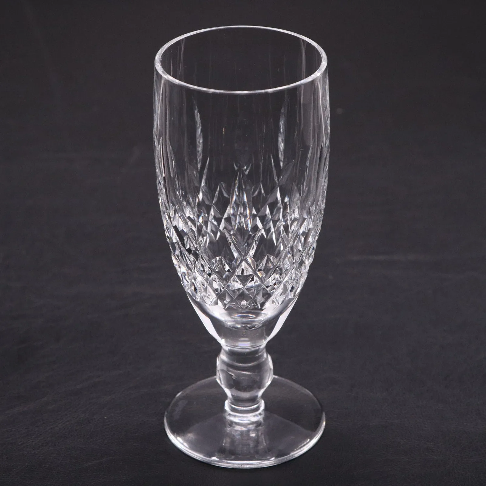 Waterford Crystal Kilcash 6" Champagne Flute Glass Plain Base Ireland